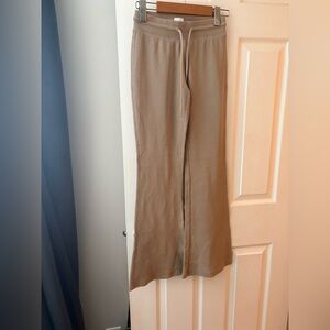 Sunday Best Aritzia waffle lounge pant flare size 2XS